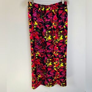 Nordstrom Open Edit Silky Midi Skirt M